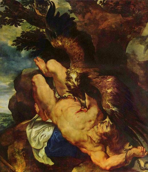 Peter Paul Rubens Peter Paul Rubens and Frans Snyders, Prometheus Bound, oil painting image